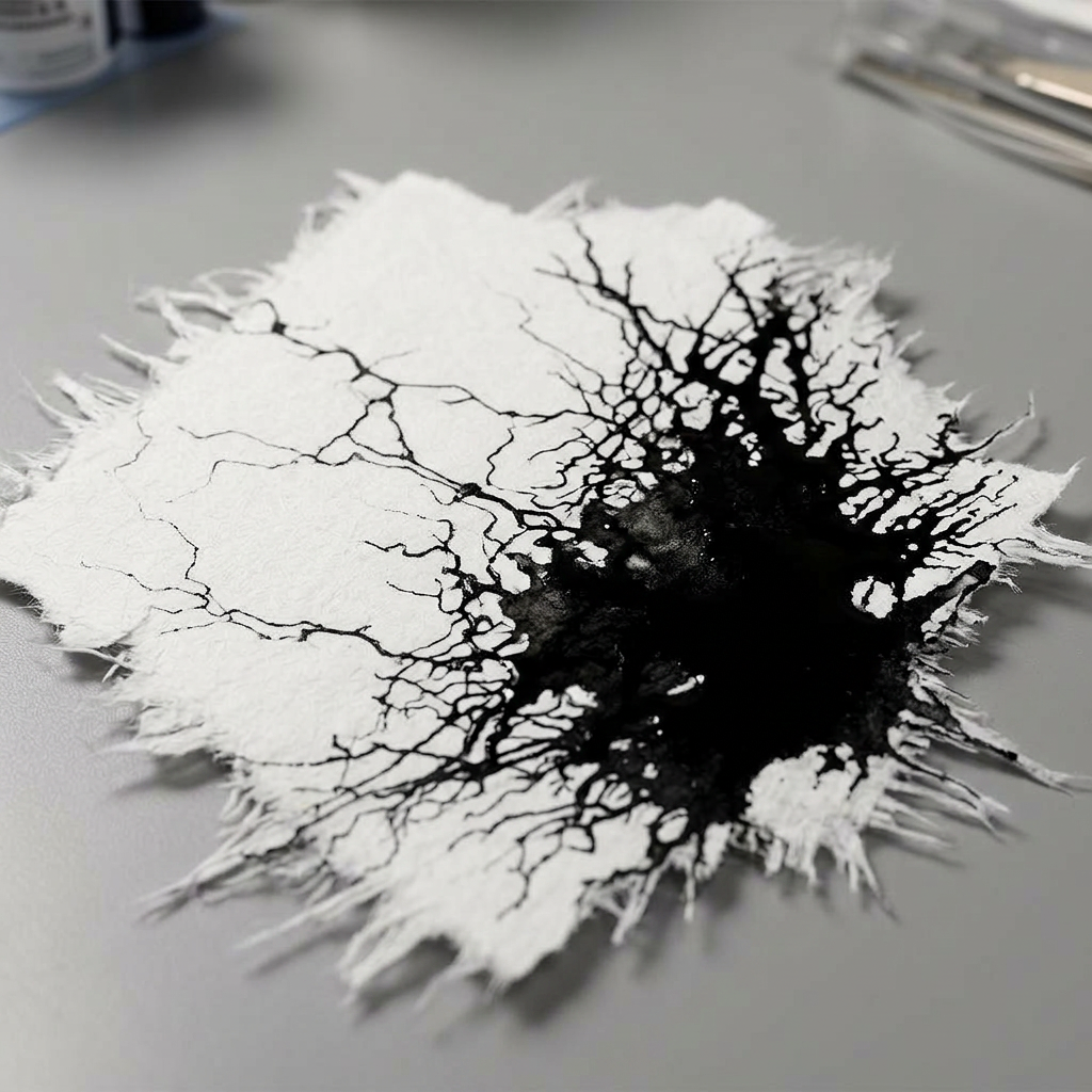 Mockup-Bild – Biopolymerbeschichtetes Papier – 29 °C / 70 % rF / hoher Auftrag